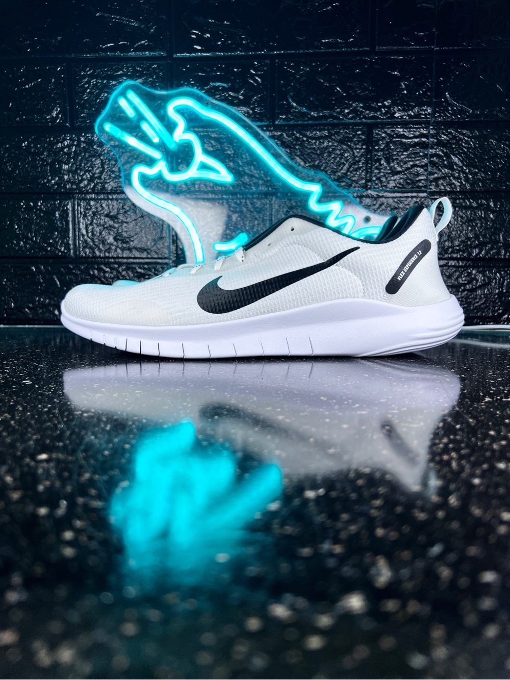 Nike Flex Experience Run 12 Men’s Walking Gym Training Running Shoes White - 14
